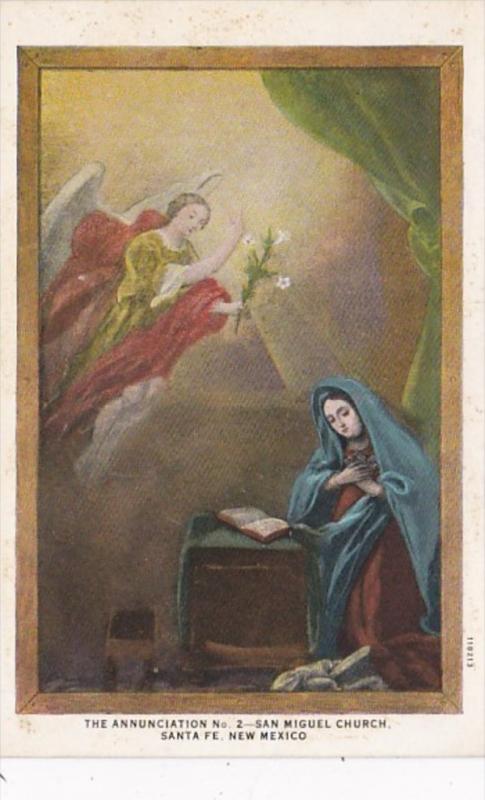 New Mexico Santa Fe The Annunciation No 2 San Miguel Church