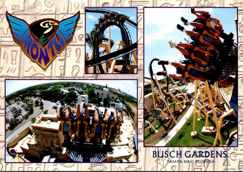 Busch Gardens Montu Tallest and Longest Inverted Roller Coaster In The World ...
