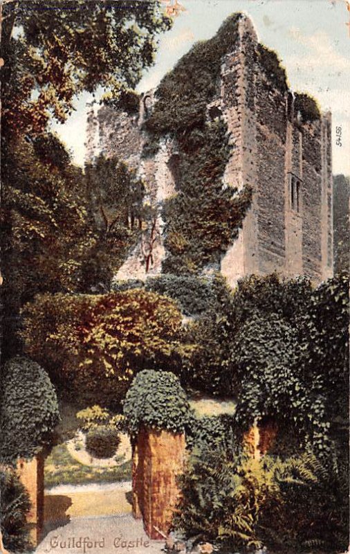 Guildford Castle United Kingdom, Great Britain, England 1906 