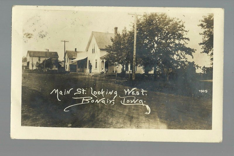 Bonair IOWA RP 1911 MAIN STREET Store nr Cresco Lime Springs GHOST TOWN DPO