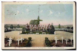 Modern Postcard Verdun Military Cemetery Faubourg Pave 7 Tomb of the Unknowns