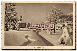 Old Postcard Megeve