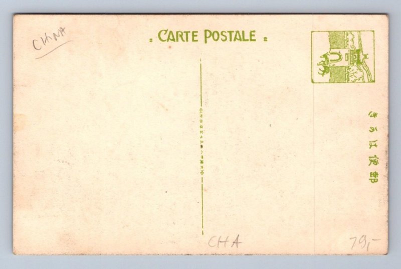 MUNICIPAL GIRLS HIGH SCHOOL DAIREN CHINA POSTCARD (c.1910)