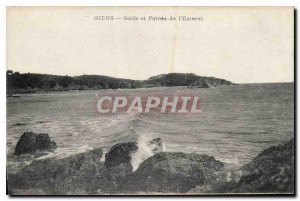 Old Postcard Giens Bay and Pointe de l'Esterel