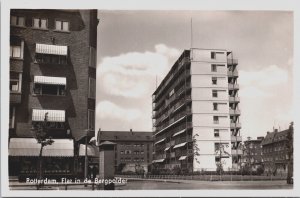 Netherlands Rotterdam Flat in de Bergpolder Vintage RPPC C183