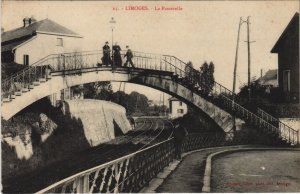 CPA LIMOGES - La Passerelle (122327)