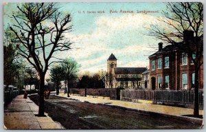 Dublin Ireland c1906 Postcard Park Avenue Sandymount