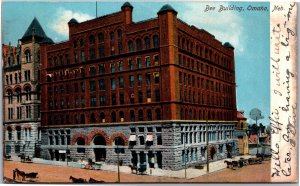 Postcard NE Omaha Bee Building 1907