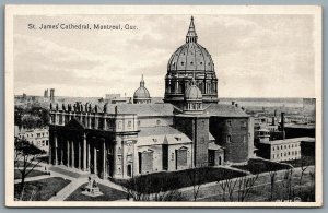 Postcard Montreal PQ c1910s St. James’ Cathedral St. James United Church B