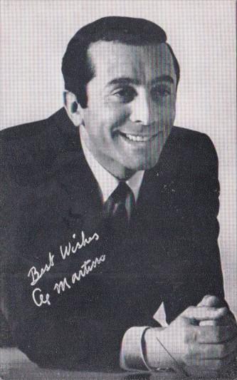 Vintage Arcade Card Al Martino