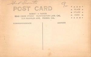 Fresno California Girl Scout Camp Real Photo Antique Postcard K61661 