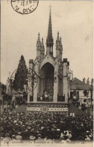 CPA ANGERS-La Benediction de la Ville par l'EVEQUE (26511)