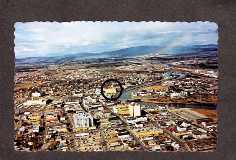 AK Chena View Hotel 723 First Ave Fairbanks Alaska Postcard City View