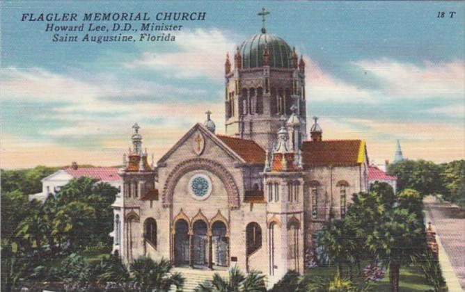 Florida St Augustine Flagler Memorial Church