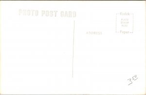RPPC U.S. Post Office, Nappanee IN Vintage Postcard O75
