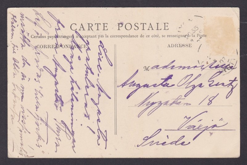 FRANCE, Postcard, Lyon, Mount Ceindre (The Virgin)