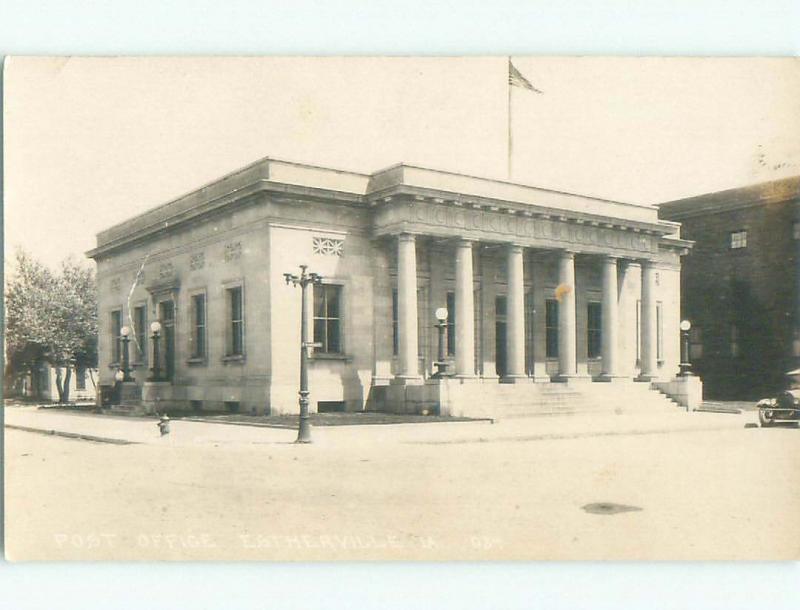 Pre-1922 rppc NICE VIEW Estherville Iowa IA i5500