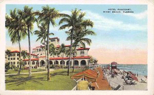 Hotel Pancoast Miami Beach Florida 1932 postcard