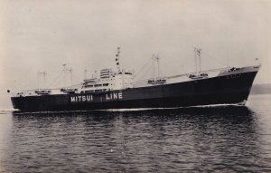 MS Hagurosan Maru Ship Mitsui Line Japanese Vintage Photo