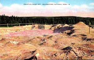 Yellowstone National Park Fountain Paint Pot