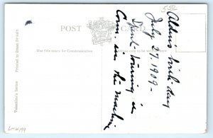 CT Stamford Connecticut Ferguson Library Postcard