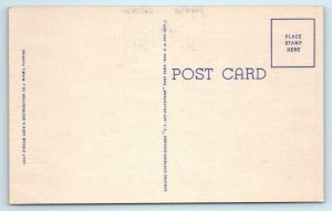 3 Large Letter Linens FORT LAUDERDALE, Florida FL ~ Curteich ca 1940s Postcards