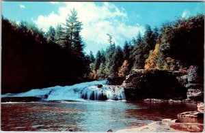 Postcard WATER SCENE Garrett County Maryland MD AL5430