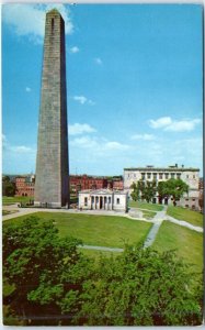 Postcard - Historic Bunker Hill Monument, Charlestown - Boston, Massachusetts