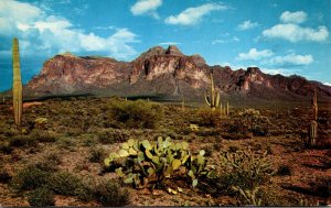 Arizona Mesa The Superstition Range