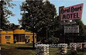 Route 66 Post card St Louis, MO, USA Coral Court Motel