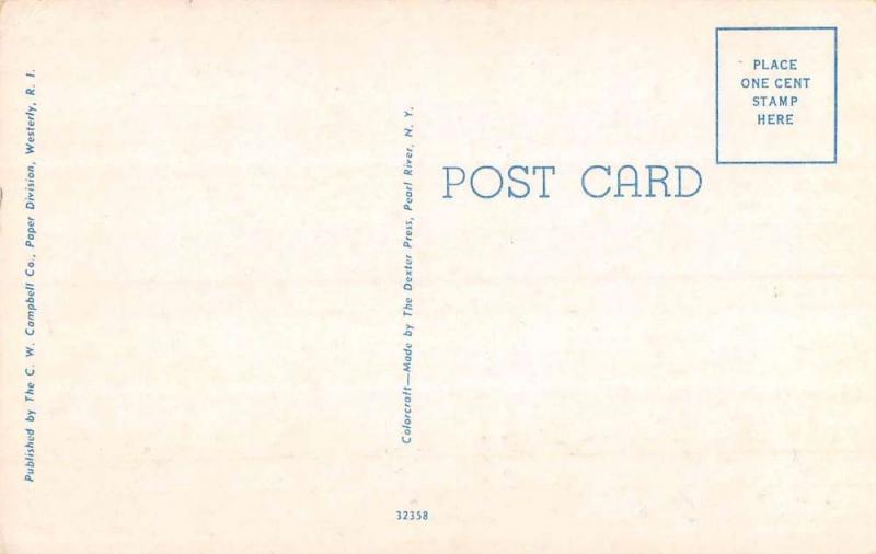 Atlantic Beach Rhode Island Clam Beds Waterfront Vintage Postcard K103944