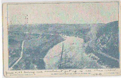 Delaware Valley From Cliffs Paxinosa Inn Easton PA 1907