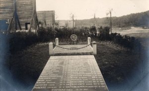Civillians Killed By WW1 German Army Antique Grave Postcard