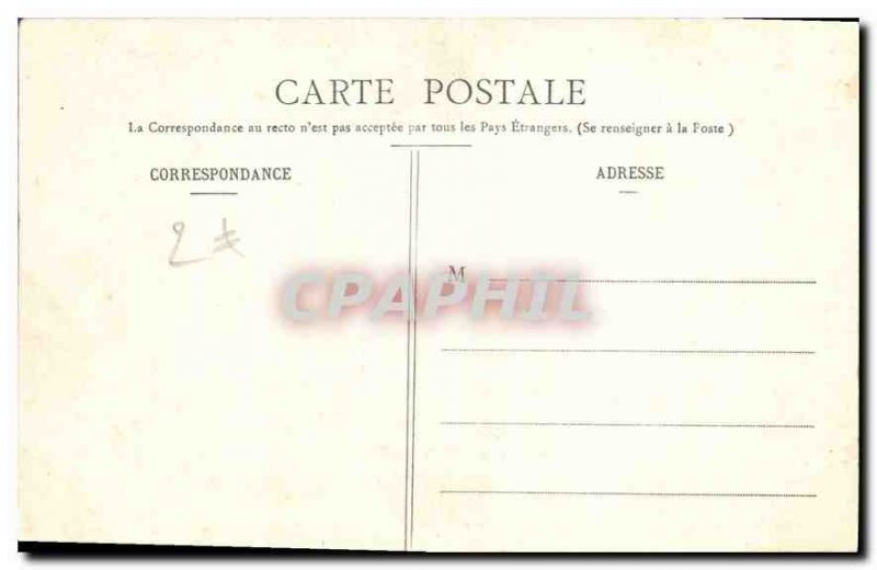 Postcard Old Basilica Interior Pontmain