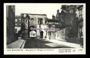 pp2346 - Hants - Westgate & the Plume & Feathers in Winchester - Pamlin postcard