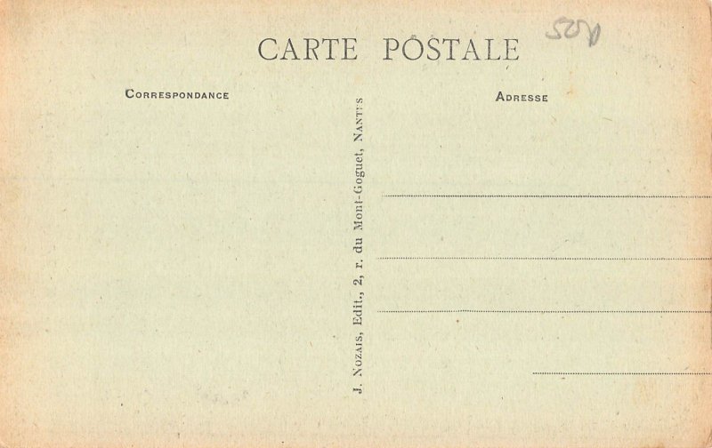 C005 France, Dinan vintage postcard