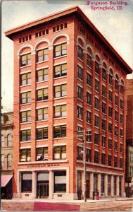 Postcard Ferguson Building in Springfield, Illinois~138454