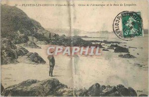 Old Postcard Plestin les Greves (North Cotes) Greve of Brittany and locquiree...