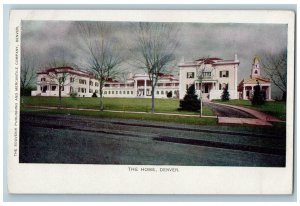 Denver Colorado Postcard The Home Denver Exterior Building 1905 Vintage Antique