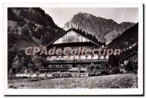 Old Postcard From The Mountains Chablais Cornettes Bise