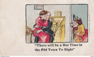 COMIC, 1901-07s; There will be a Hot Time in the Old Town To Night, Old Wom...