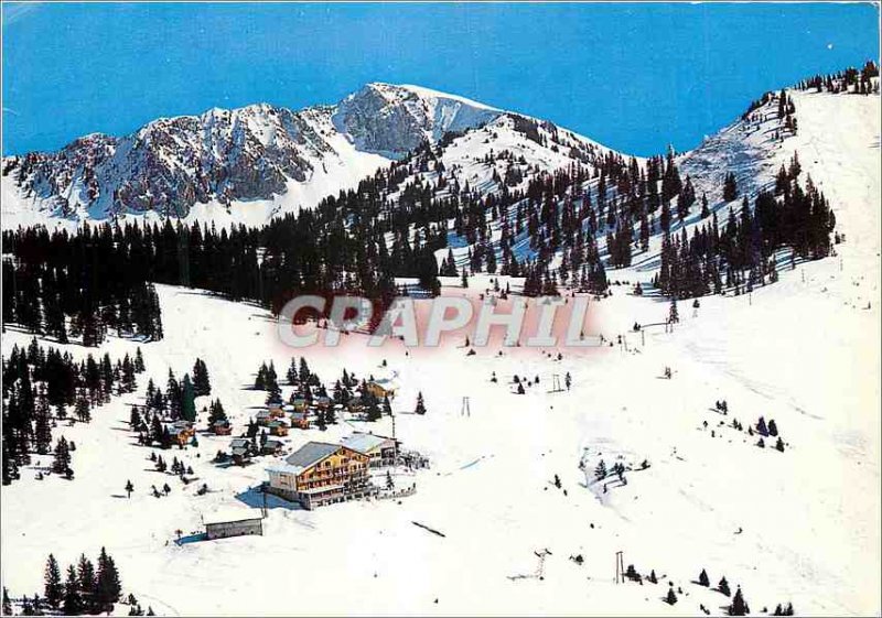 Modern Postcard Chatel Haute Savoie Super Chatel ski fields