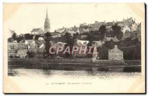 Postcard Old Bridge Cross Vue Generale Le Goyen