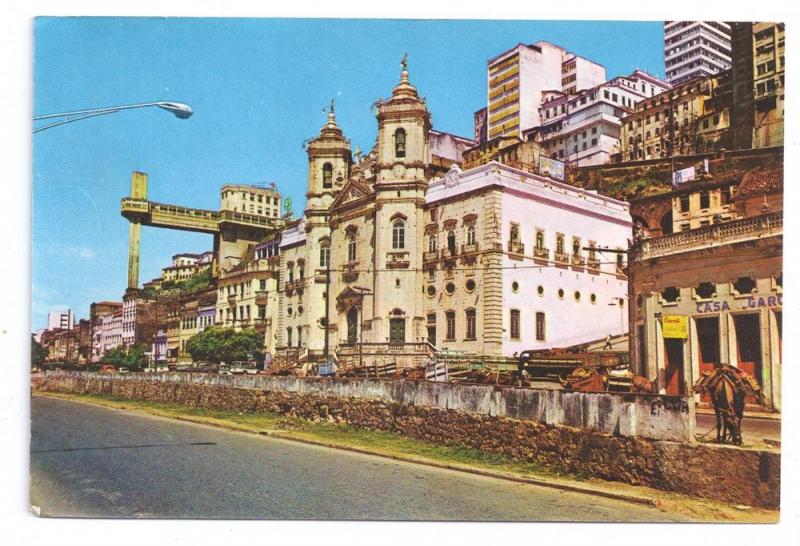 Brazil Salvador Bahia Elevador Lacerda1972 4X6 chrome