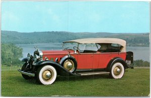 postcard 1931 Cadillac 8 7 pass Touring Car - Ed Schnaidt collection