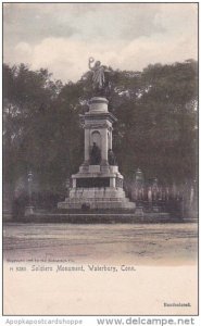 Connecticut Waterbury Soldiers Monument Rotograph