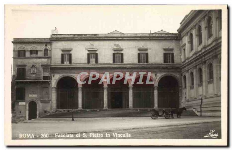 Old Postcard Roma Di Facciata S Pirteo In Vinculis