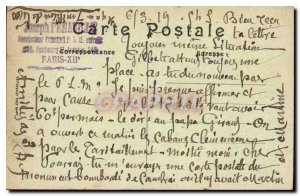 Old Postcard Paris Gare Saint Lazere and street in Rome