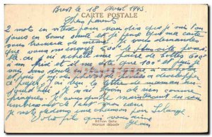 Old Postcard Brest Port War Ships