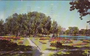 Minnesota Minneapolis Flower Gardens Loring Park 1956